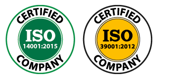 ISO 14001:2015 and ISO 39001:2012 Certified Company