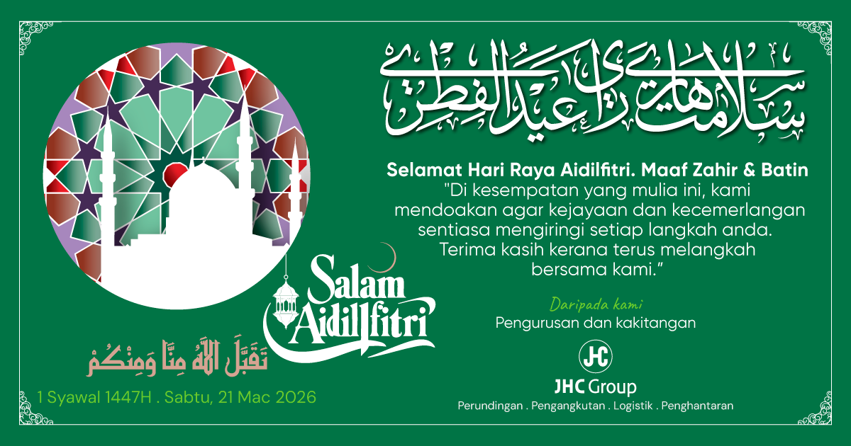 Selamat Hari Raya Aidifitry 1447H Maaf Zahir & Batin daripada JHC-Group @ OneCity USJ25