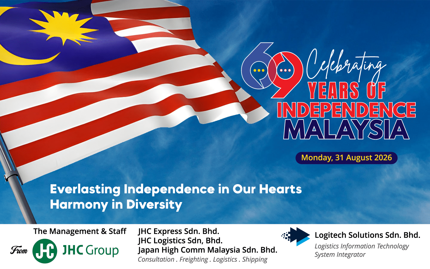 jhc-group.com - Celebrating 69 years of Independence MALAYSIA 31 August 2026